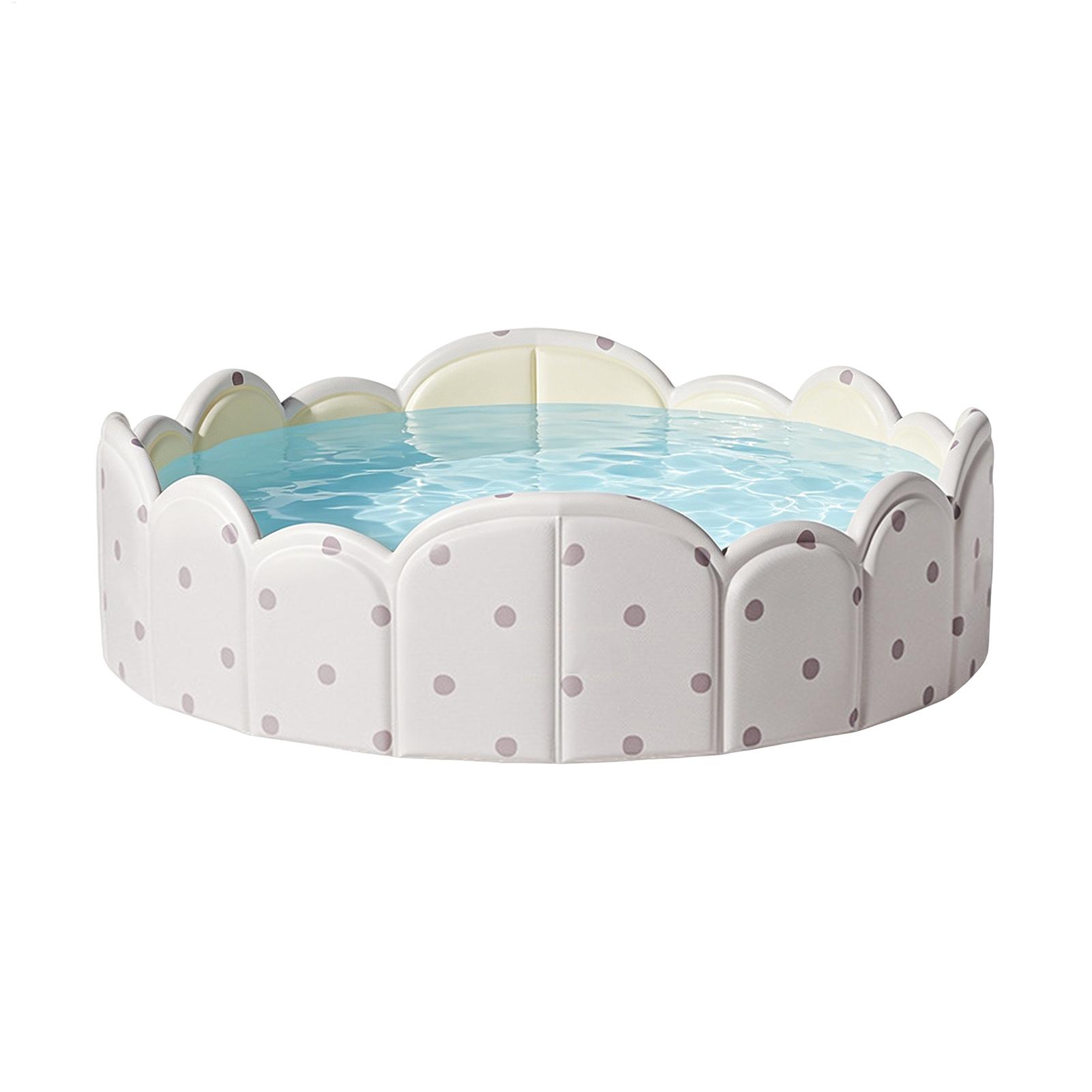 Kubb Game Yard - Piscina Dobrável para Animais de Estimação,