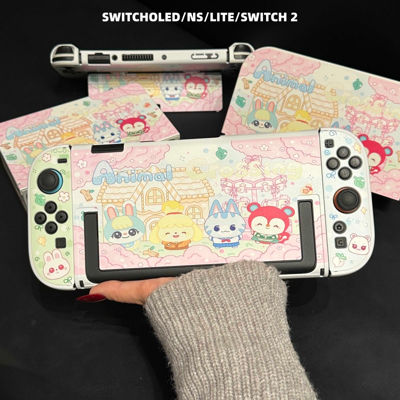 Party Games Switch 2 - Capa Protetora Fofa de Animais para