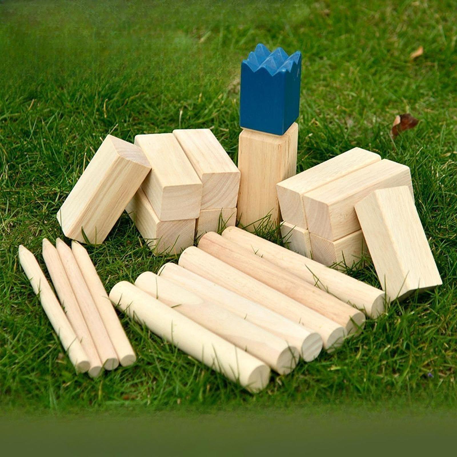 Kubb Game Yard - Kubb quintal jogo conjunto gramado prático