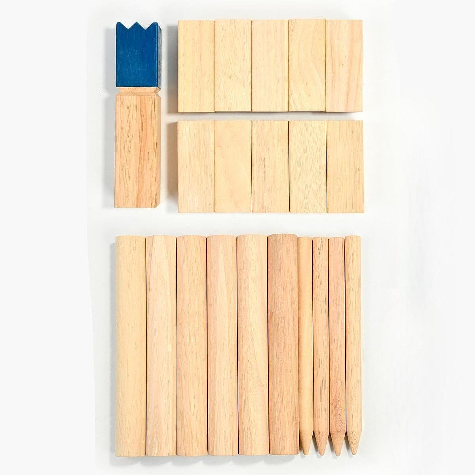 Kubb Game Yard - Conjunto de Jogo de Jardim Kubb
