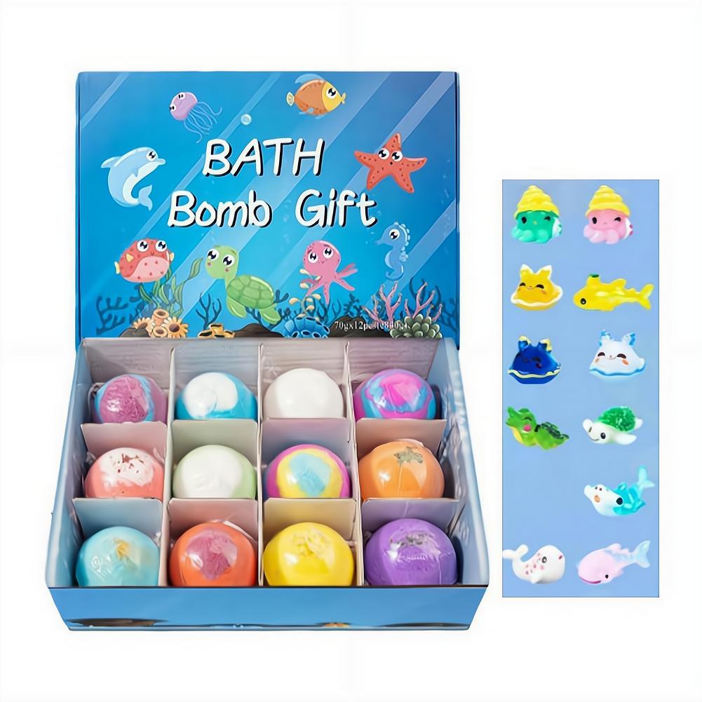 Party Games Bomb - Pacote com 12 Bombas de Banho
