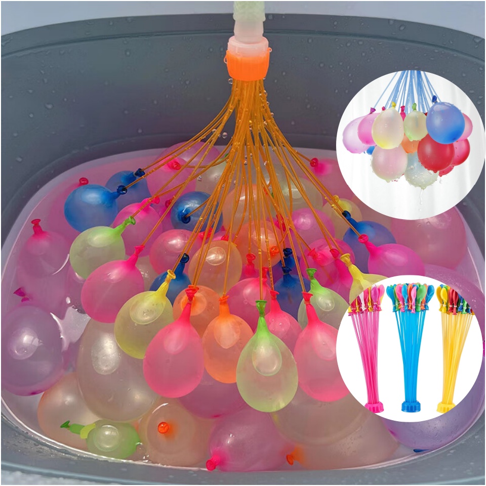 Party Games Bomb - Balão de Água de Enchimento Rápido