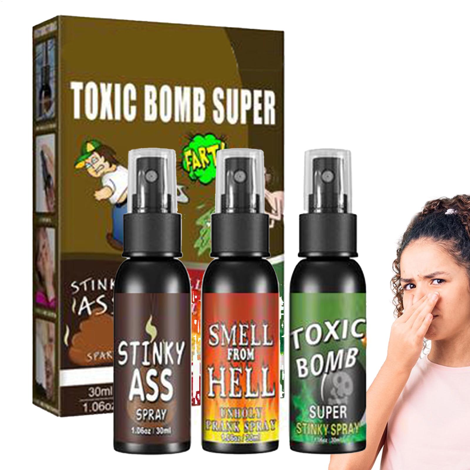 Party Games Bomb - Spray de Peido Líquido de Brincadeira