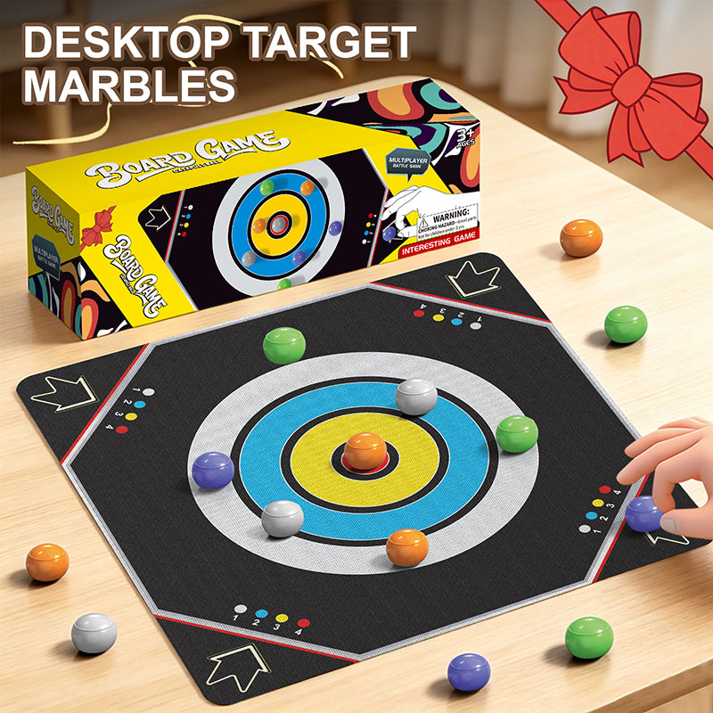 Party Games Multiplayer - Novo Jogo de Mesa Curling Marble,