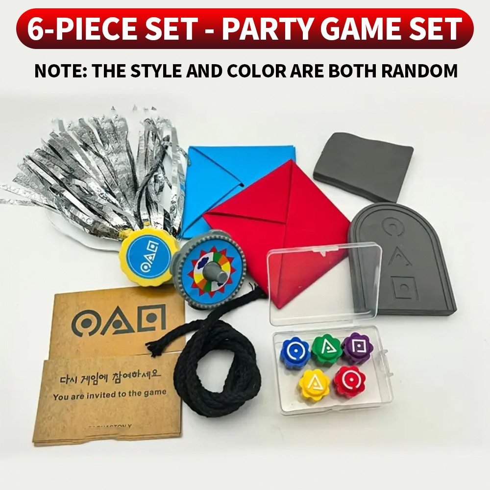 Party Games Multiplayer - Conjunto de 6 peças - conjunto