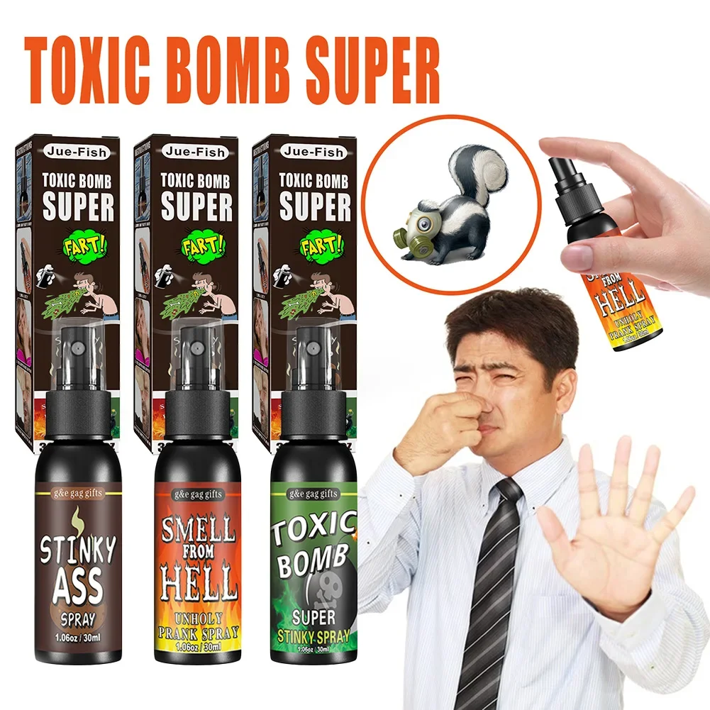 Party Games Bomb - 30ml peido mordaça spray brincadeira piada