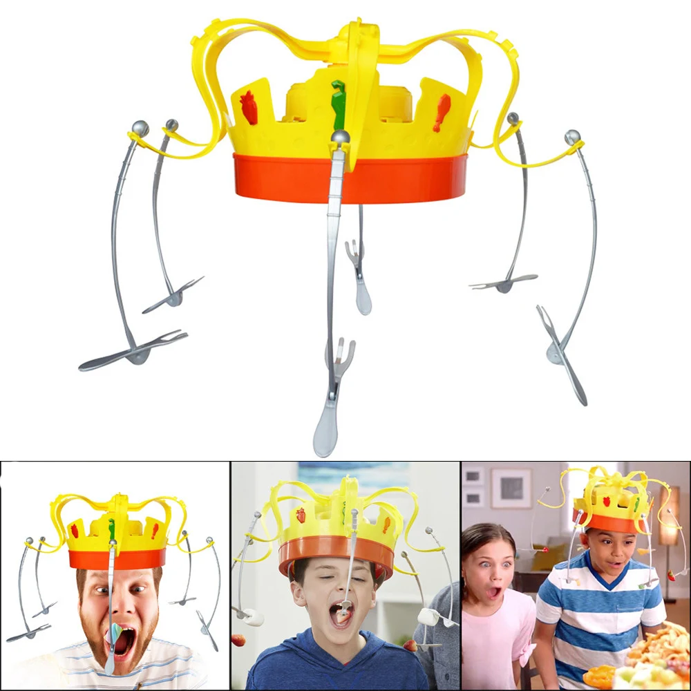 Play Friends Party Games - Rotating Crown Chow Crown Jogo Brinquedos