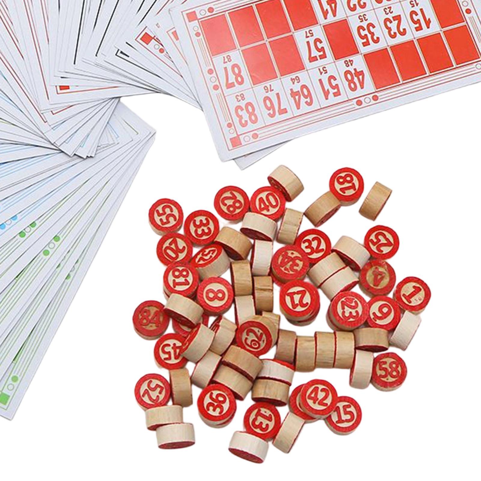 Jogo de bingo de madeira engra - Play Friends Party Games avaliação e preço