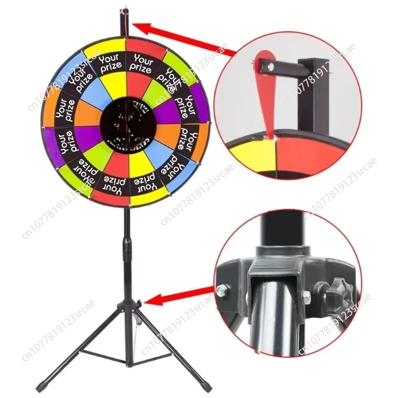 Roda de Prêmios Colorida Apagá - Party Games Spin The Wheel avaliação e preço