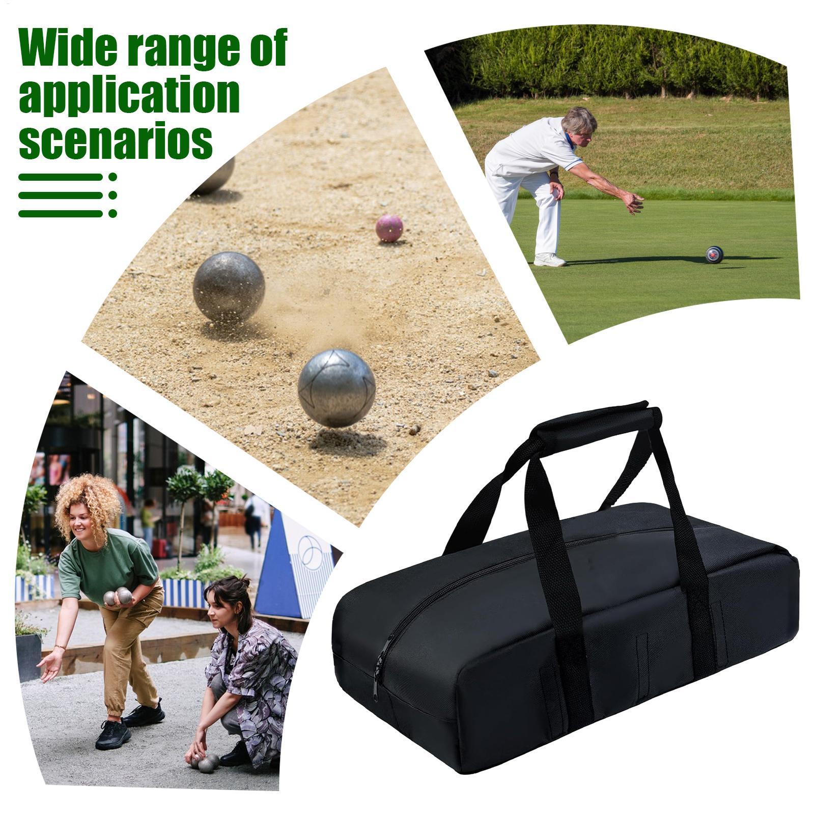 Sacos de bola 8 compartimentos - Bocce Ball Lawn avaliação e preço