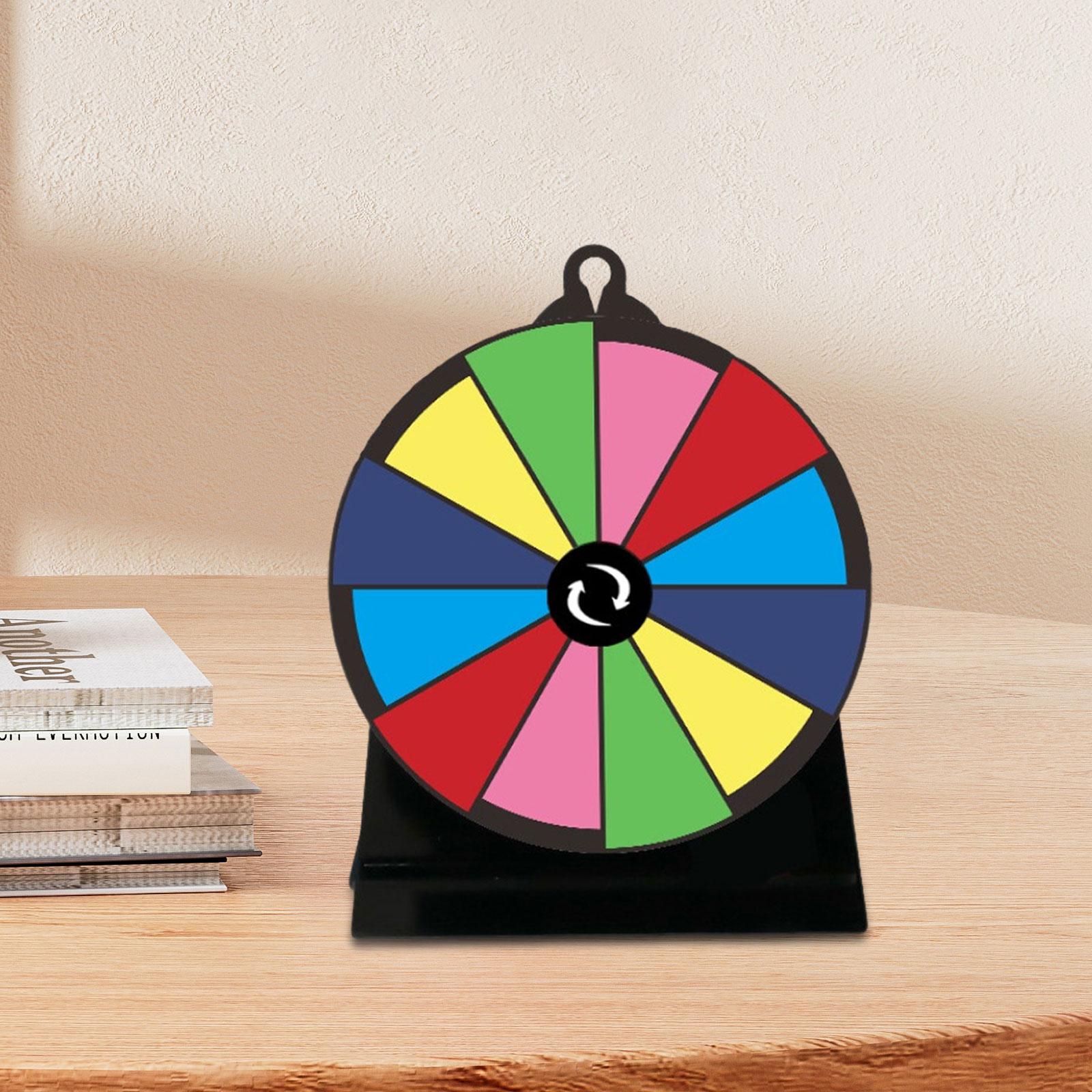 Roda de prêmio apagável a seco - Party Games Spin The Wheel avaliação e preço