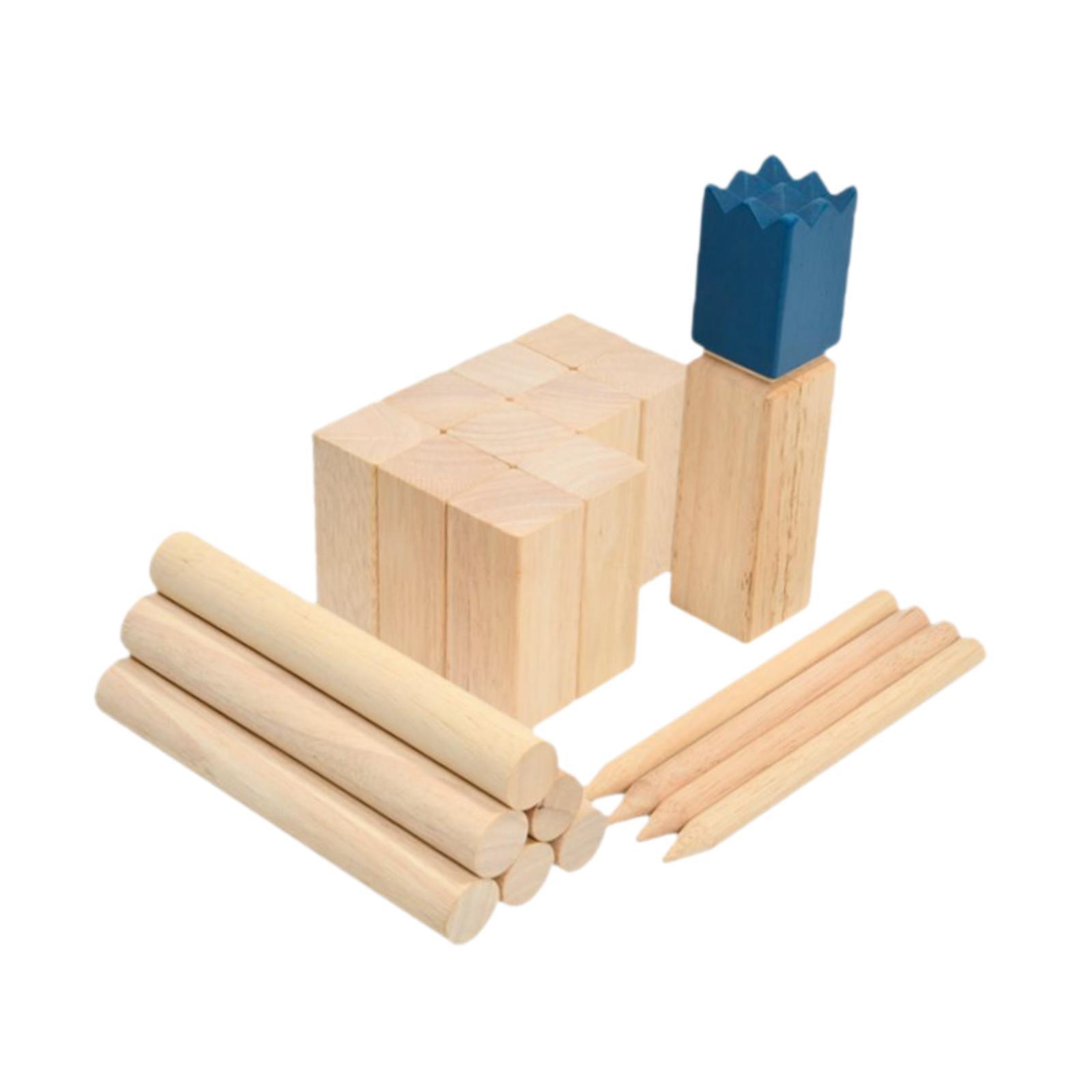 Kubb quintal jogo conjunto gra - Kubb Game Yard avaliação e preço