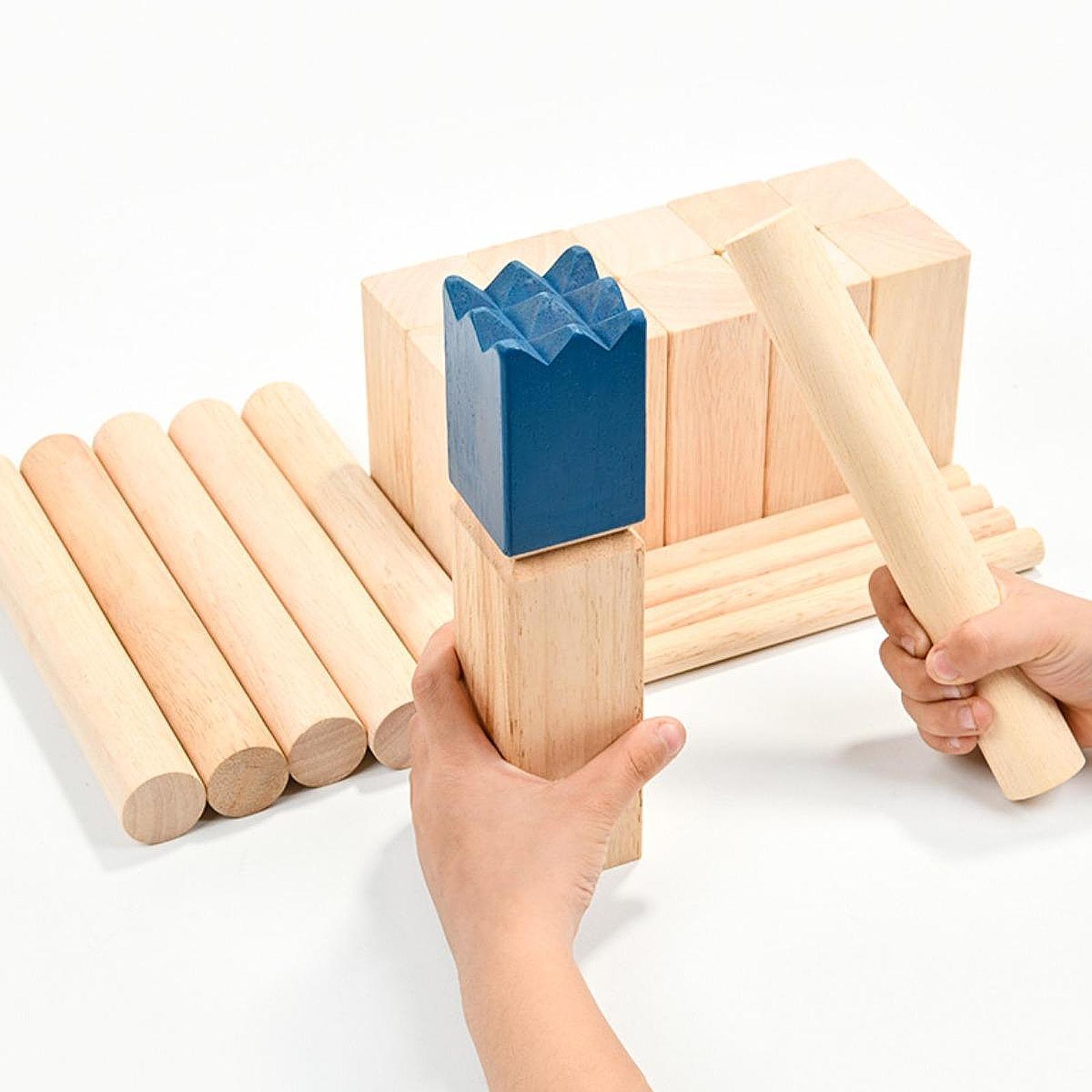 Kubb quintal jogo conjunto gra - Kubb Game Yard avaliação e preço