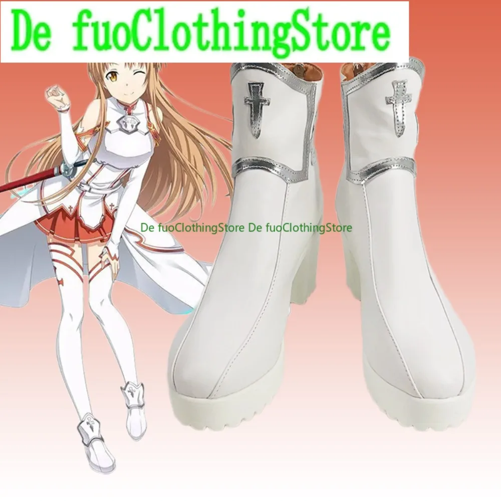 Sapatos de Cosplay Asuna de Sw - Party Games Free Online avaliação e preço