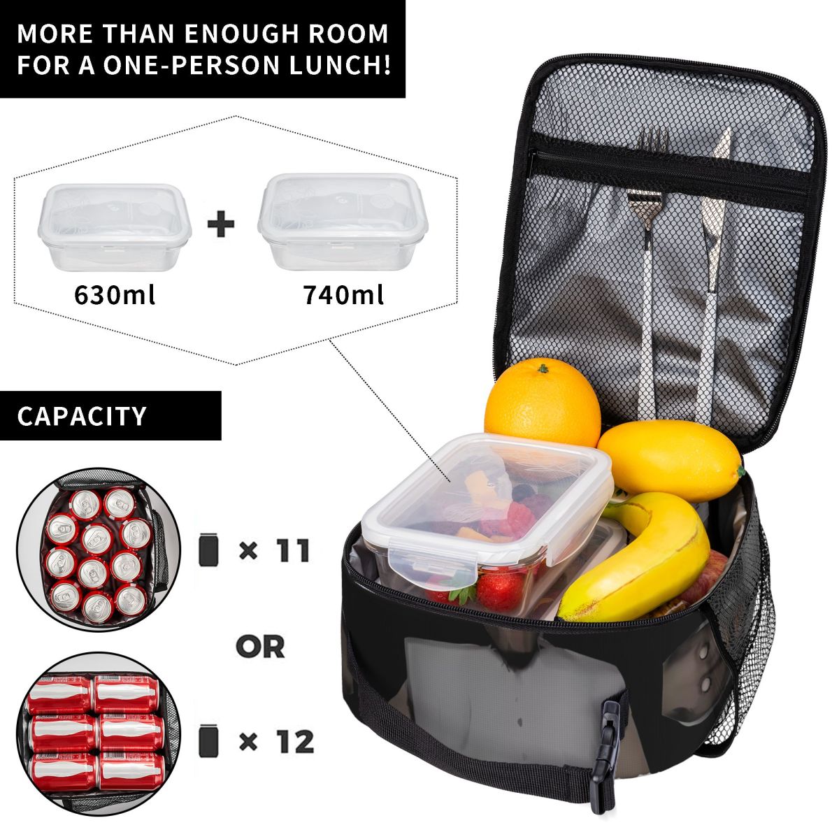 Bolsa de Almoço Leve Estilo Pi - Party Games Mobile avaliação e preço