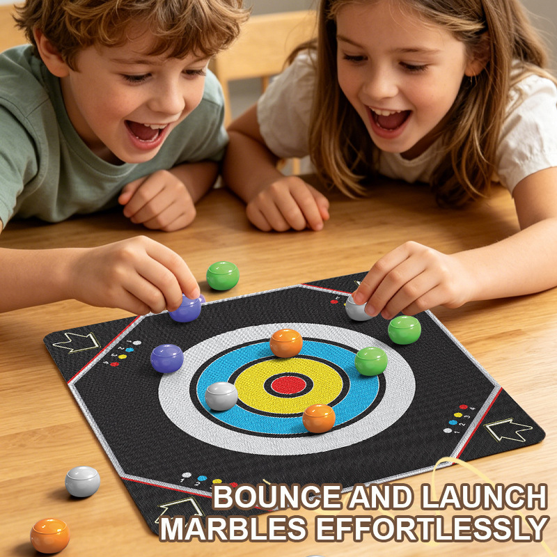 Novo Jogo de Mesa Curling Marb - Party Games Multiplayer avaliação e preço
