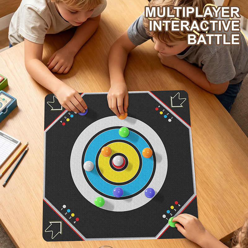 Novo Jogo de Mesa Curling Marb - Party Games Multiplayer avaliação e preço