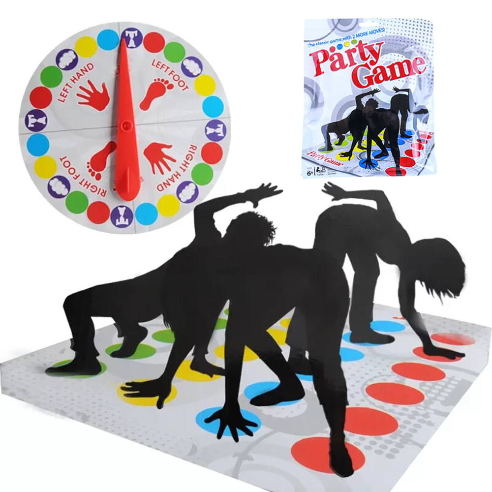 Jogo de festa familiar twister - Party Games Indoor For 6 12 Year Olds avaliação e preço