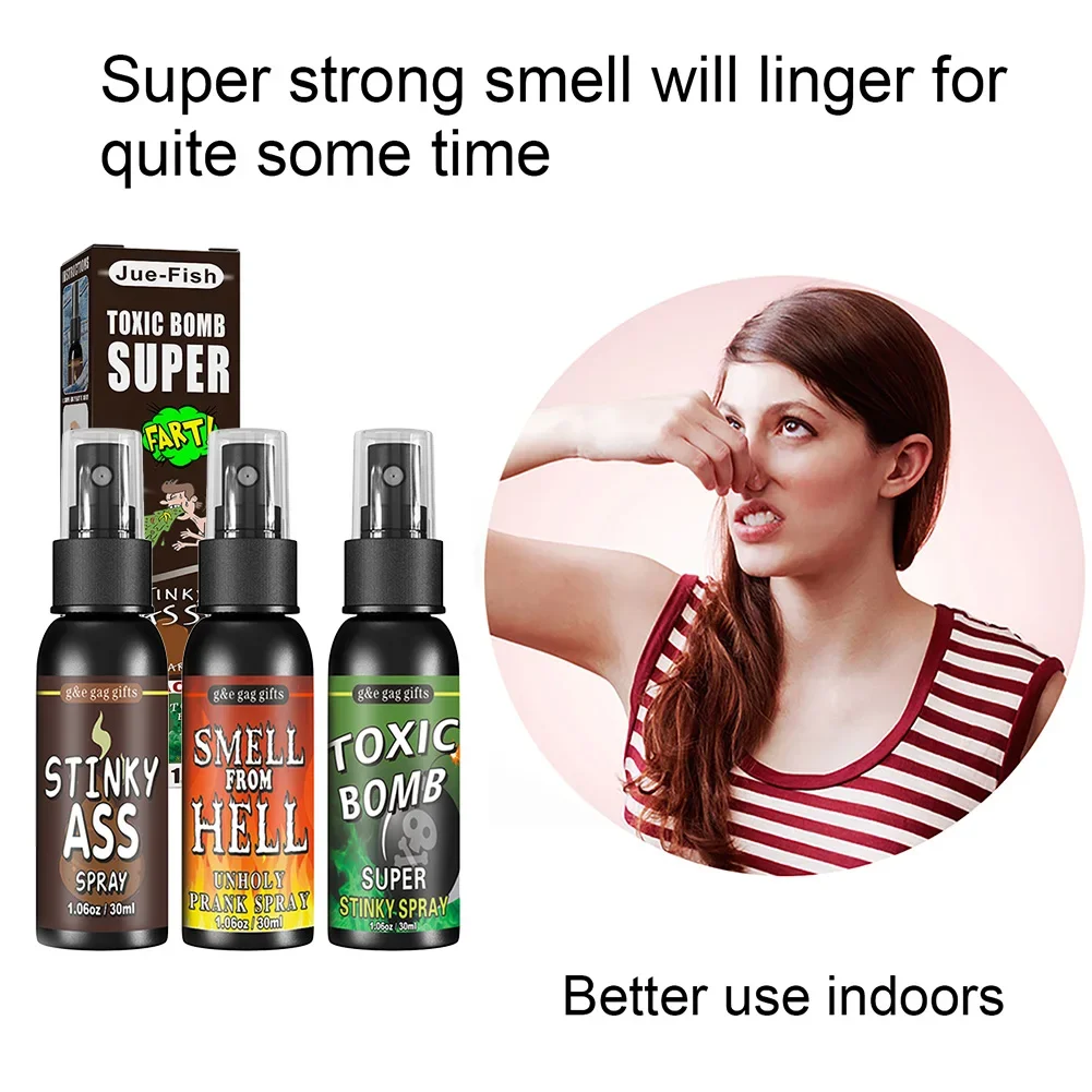 30ml peido mordaça spray brinc - Party Games Bomb avaliação e preço