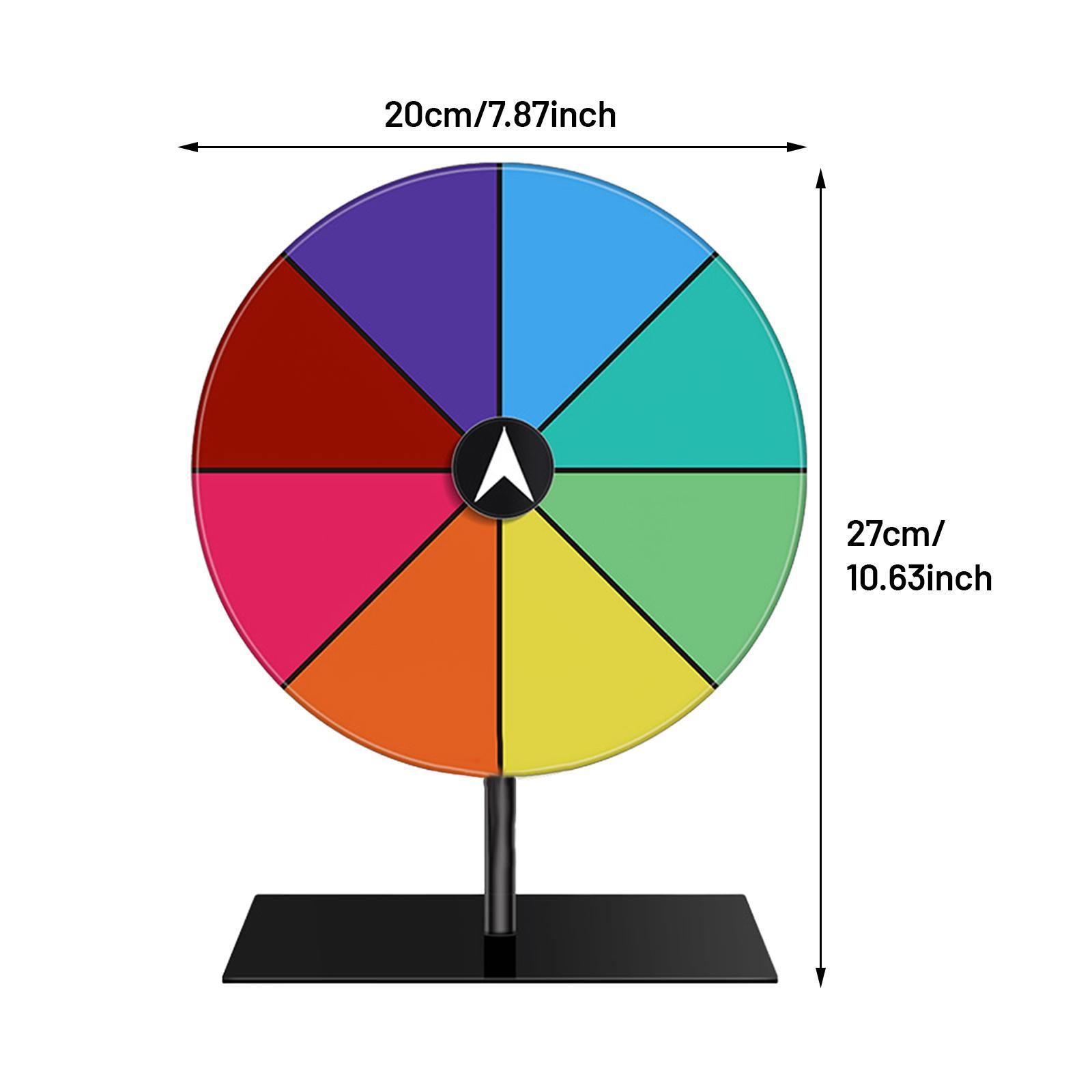 Roda de Prêmios em Acrílico Co - Party Games Spin The Wheel avaliação e preço