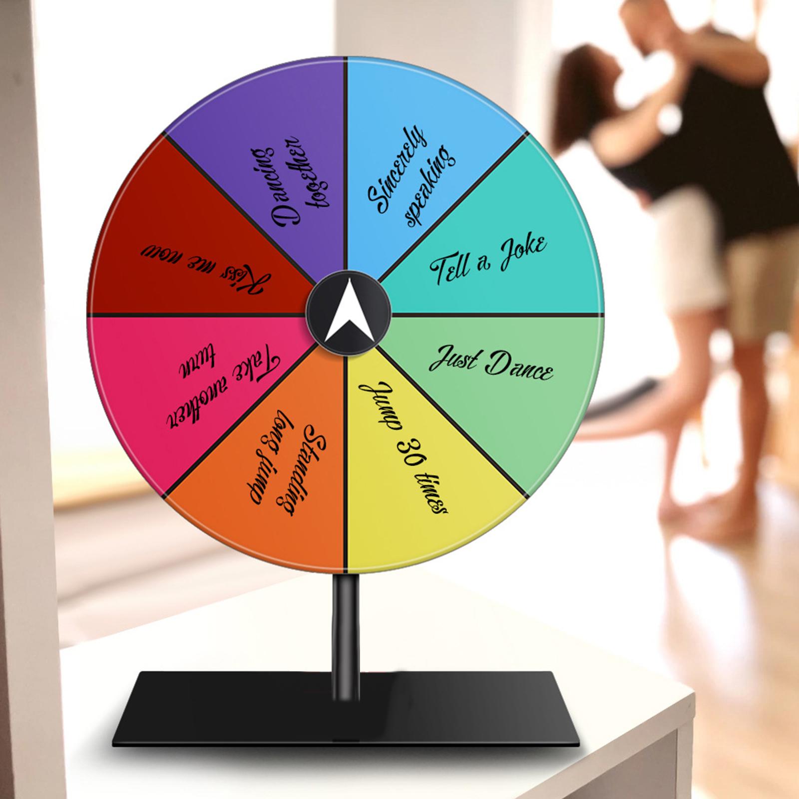 Roda de Prêmios em Acrílico Co - Party Games Spin The Wheel avaliação e preço