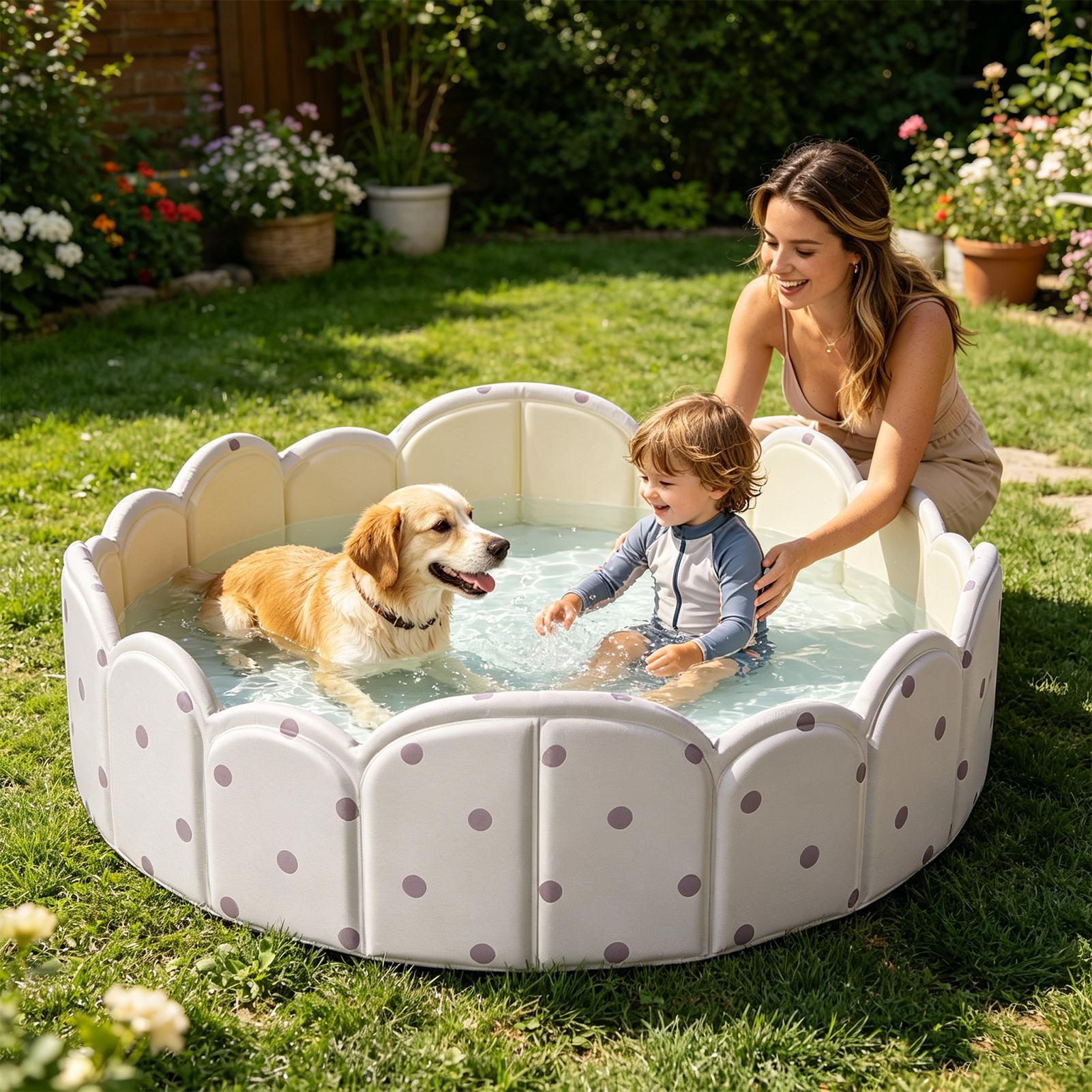 Piscina Dobrável para Pets, Nã - Kubb Game Yard avaliação e preço
